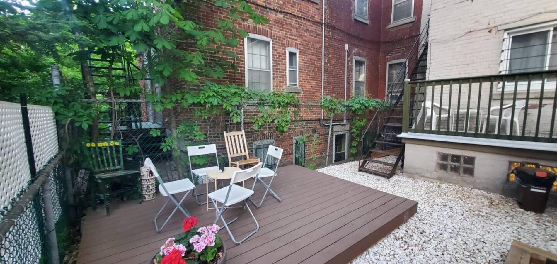 Heart Of Mtr For Memerable Experiance 2 Backyard 7Minmetro Fully Renovated & Equipped Montréal Eksteriør billede